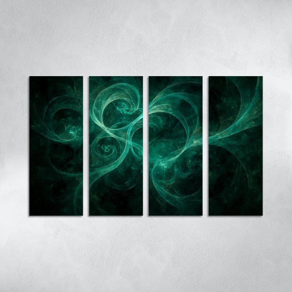 Whispers Of The Quantum Veil abstract paintings frame