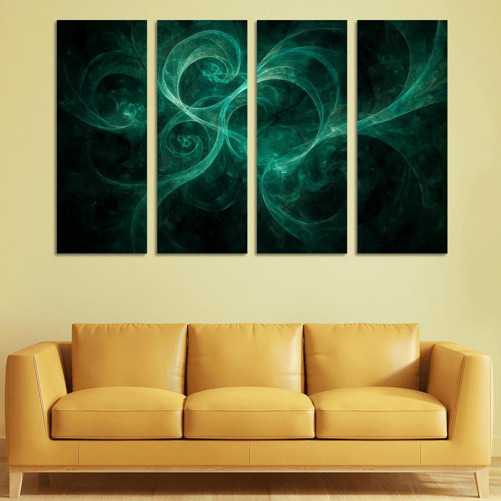 Whispers Of The Quantum Veil abstract paintings frame