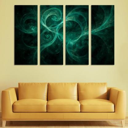 Whispers Of The Quantum Veil abstract paintings frame