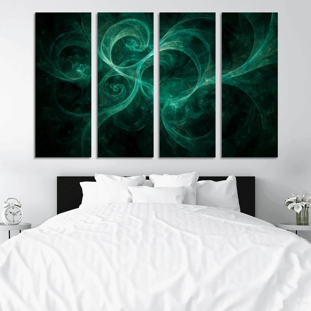 Whispers Of The Quantum Veil abstract paintings frame