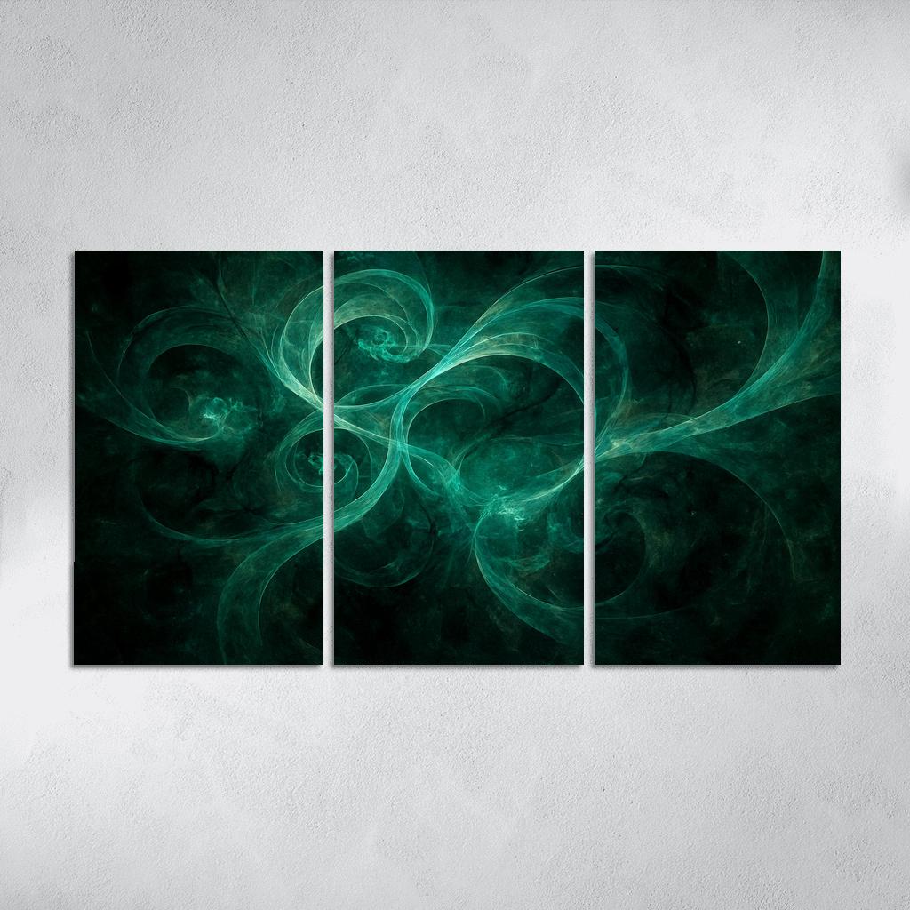 Whispers Of The Quantum Veil abstract paintings frame