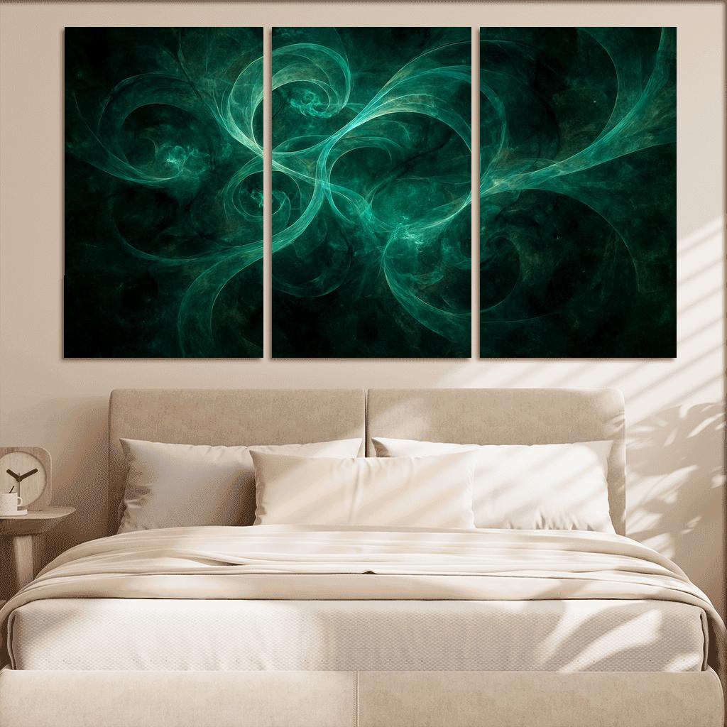 Whispers Of The Quantum Veil abstract paintings frame