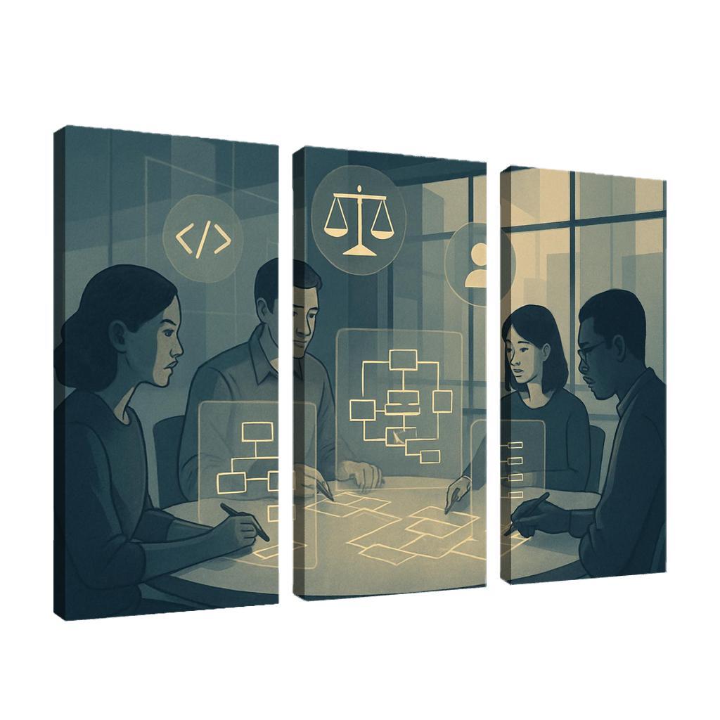 Ethical Algorithms Workshop oil paintings frame