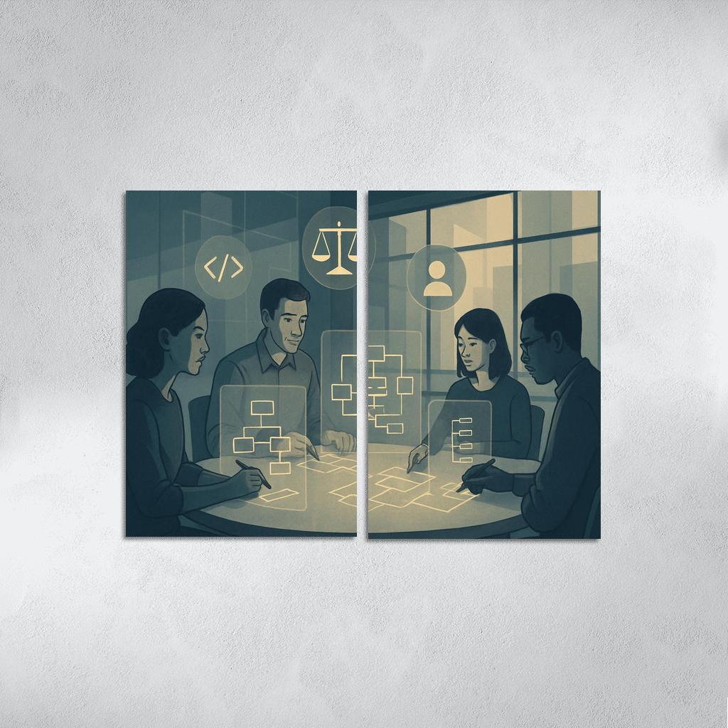 Ethical Algorithms Workshop oil paintings frame