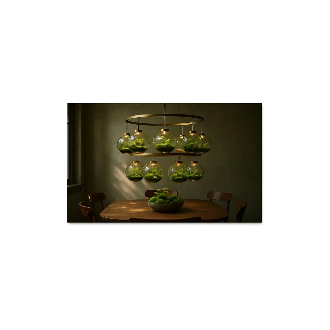 Botanical Terrarium Chandelier modern paintings frame