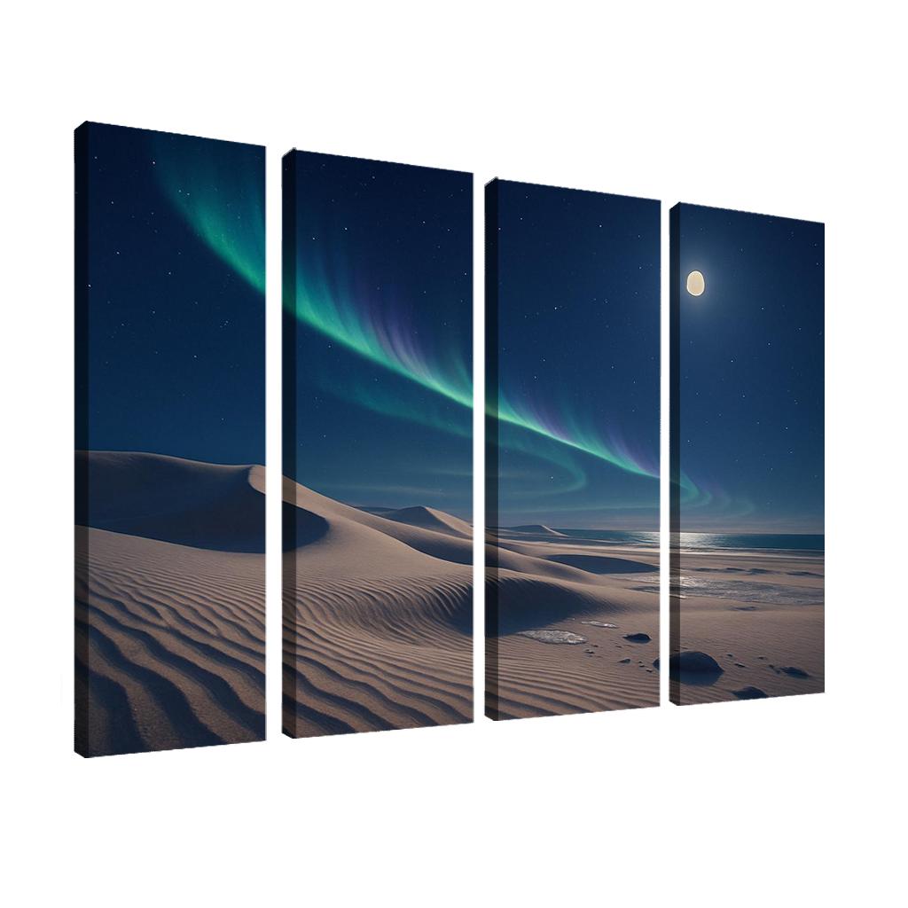 Aurora Over Silver Sand Dunes one-piece frames