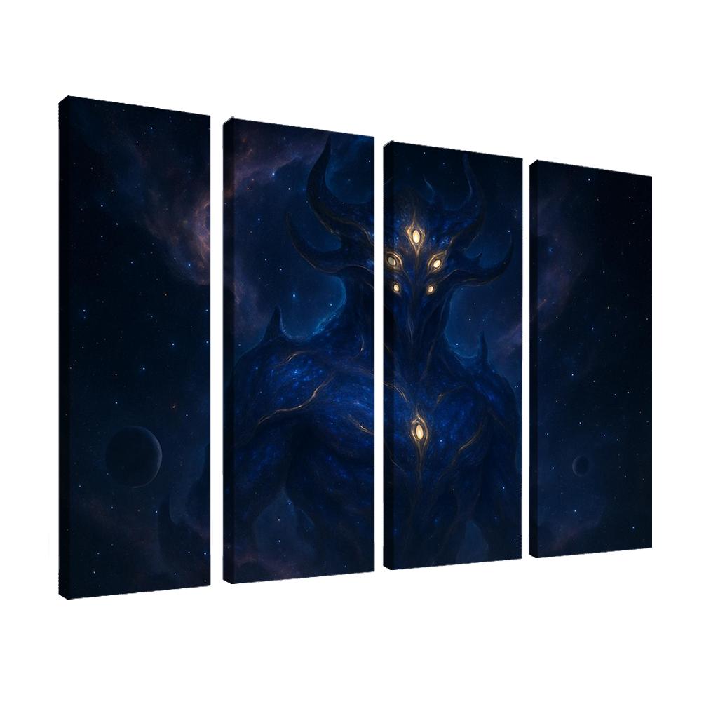 The Nebula Warden framed paintings