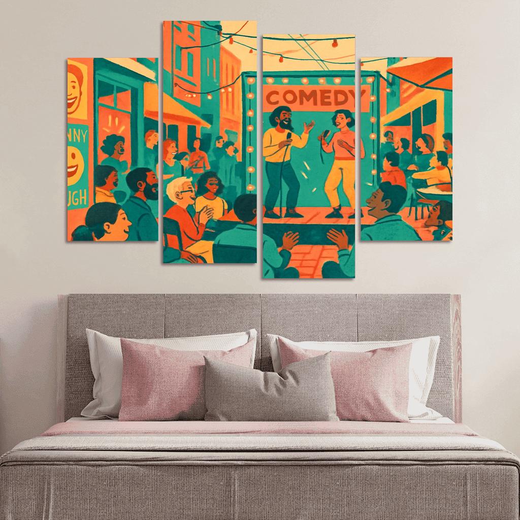 Melbourne International Comedy Festival wall art