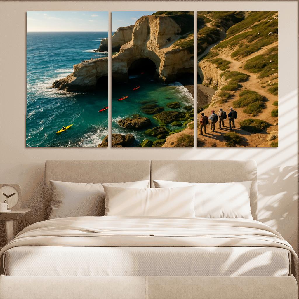 Azure Cliff Reach wall decor