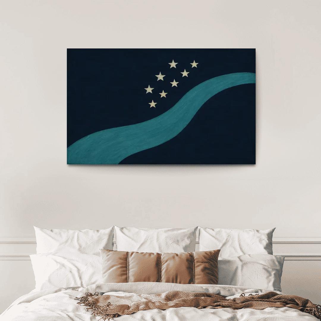 River Of Stars Standard framed paintings