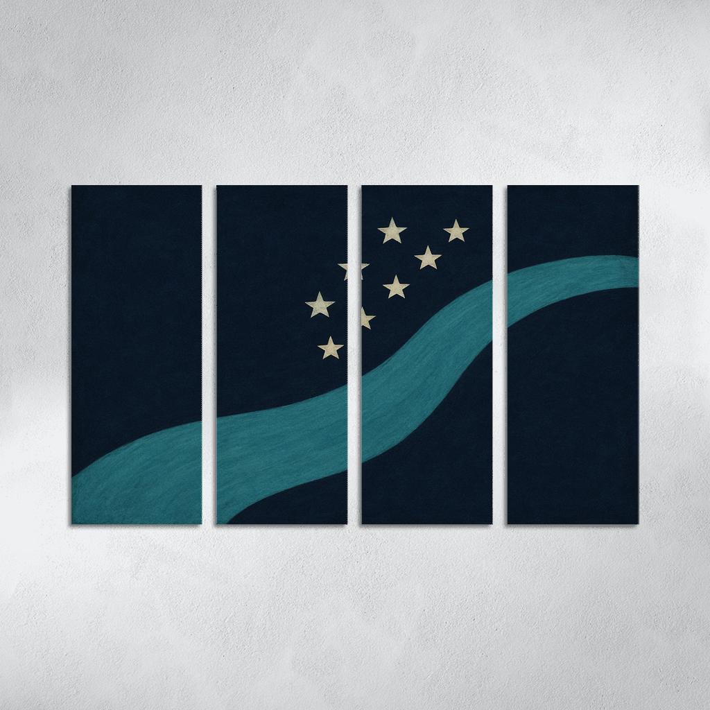 River Of Stars Standard framed paintings