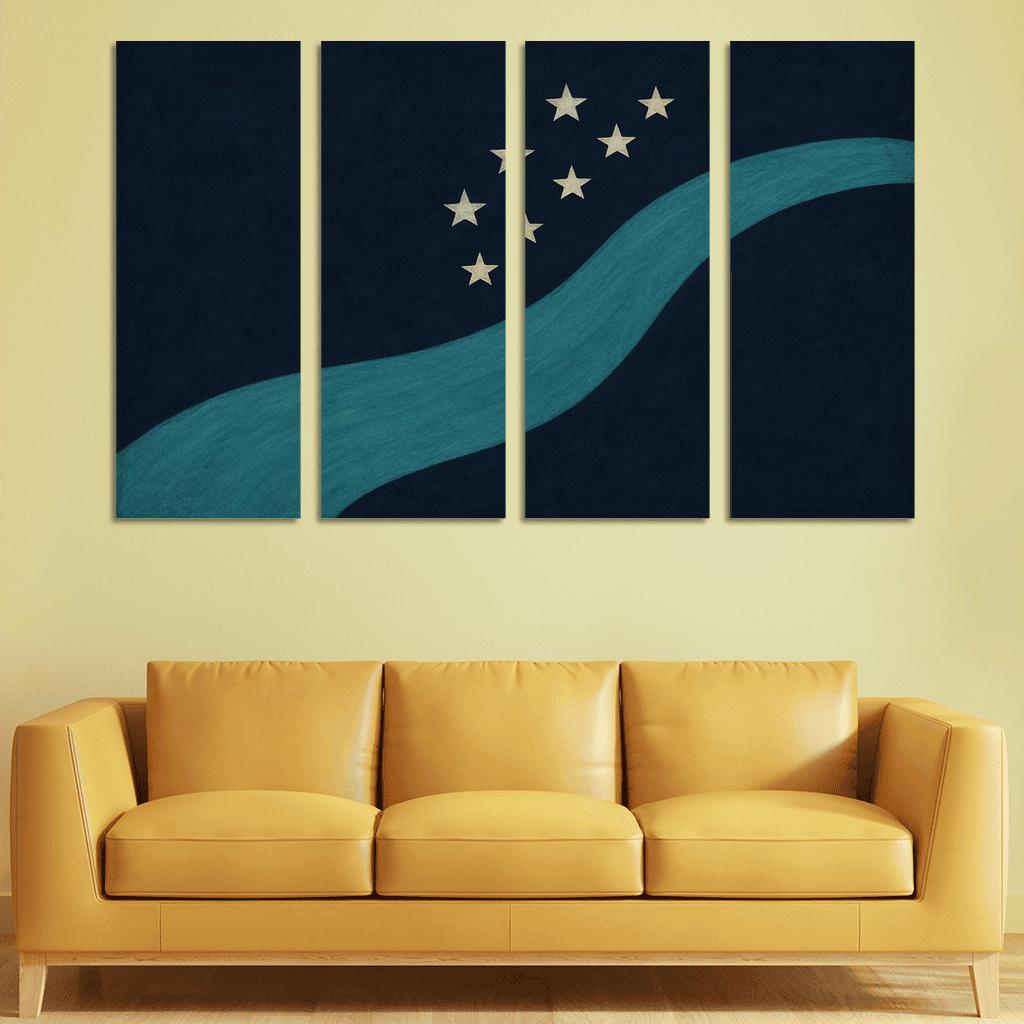 River Of Stars Standard framed paintings