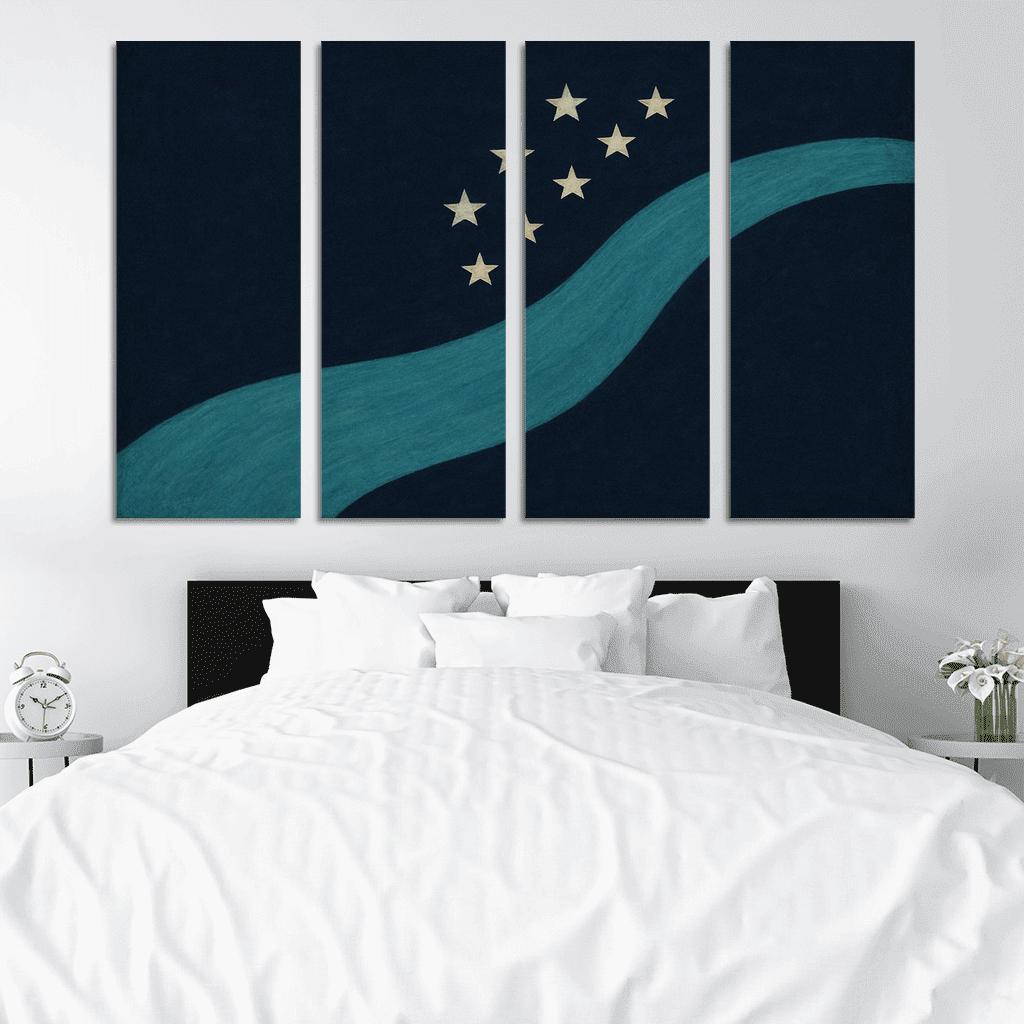 River Of Stars Standard framed paintings