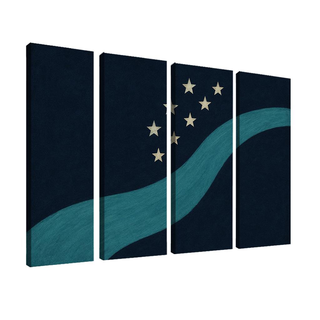 River Of Stars Standard framed paintings