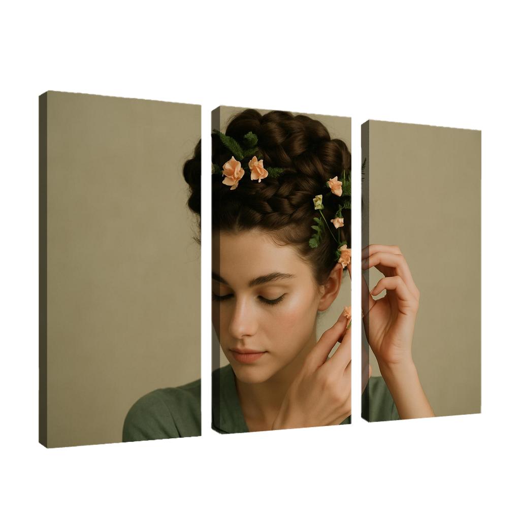 Botanical Hair Couture wall art