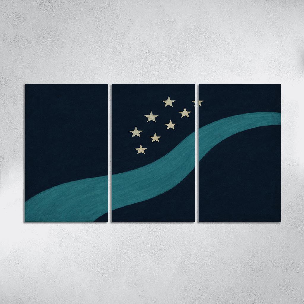 River Of Stars Standard framed paintings