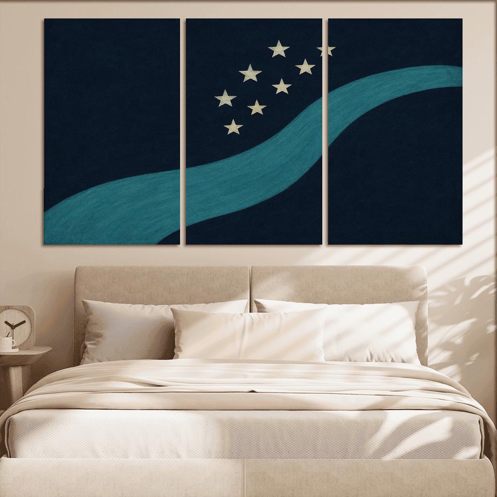 River Of Stars Standard framed paintings