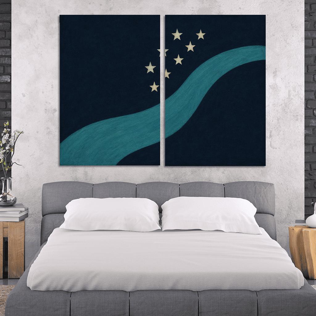 River Of Stars Standard framed paintings