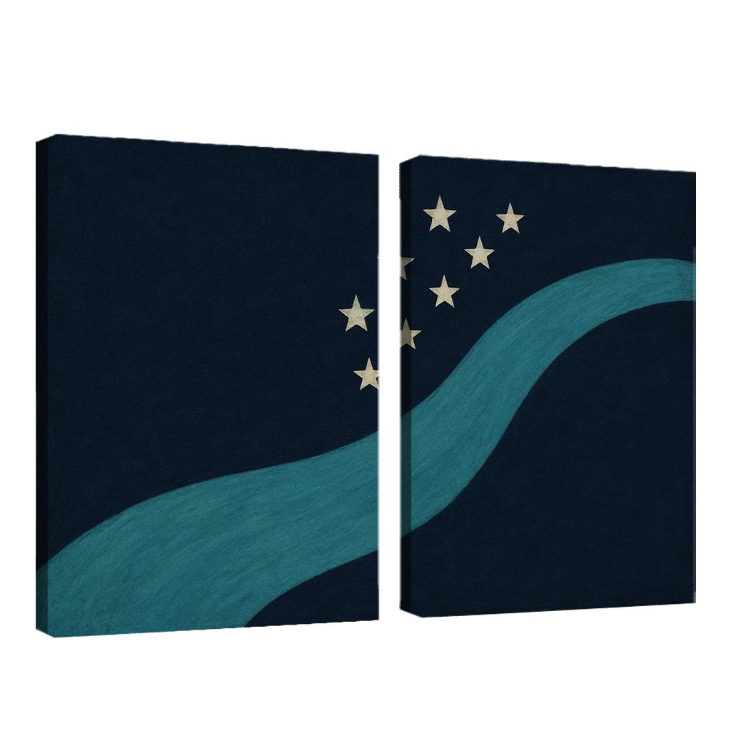 River Of Stars Standard framed paintings