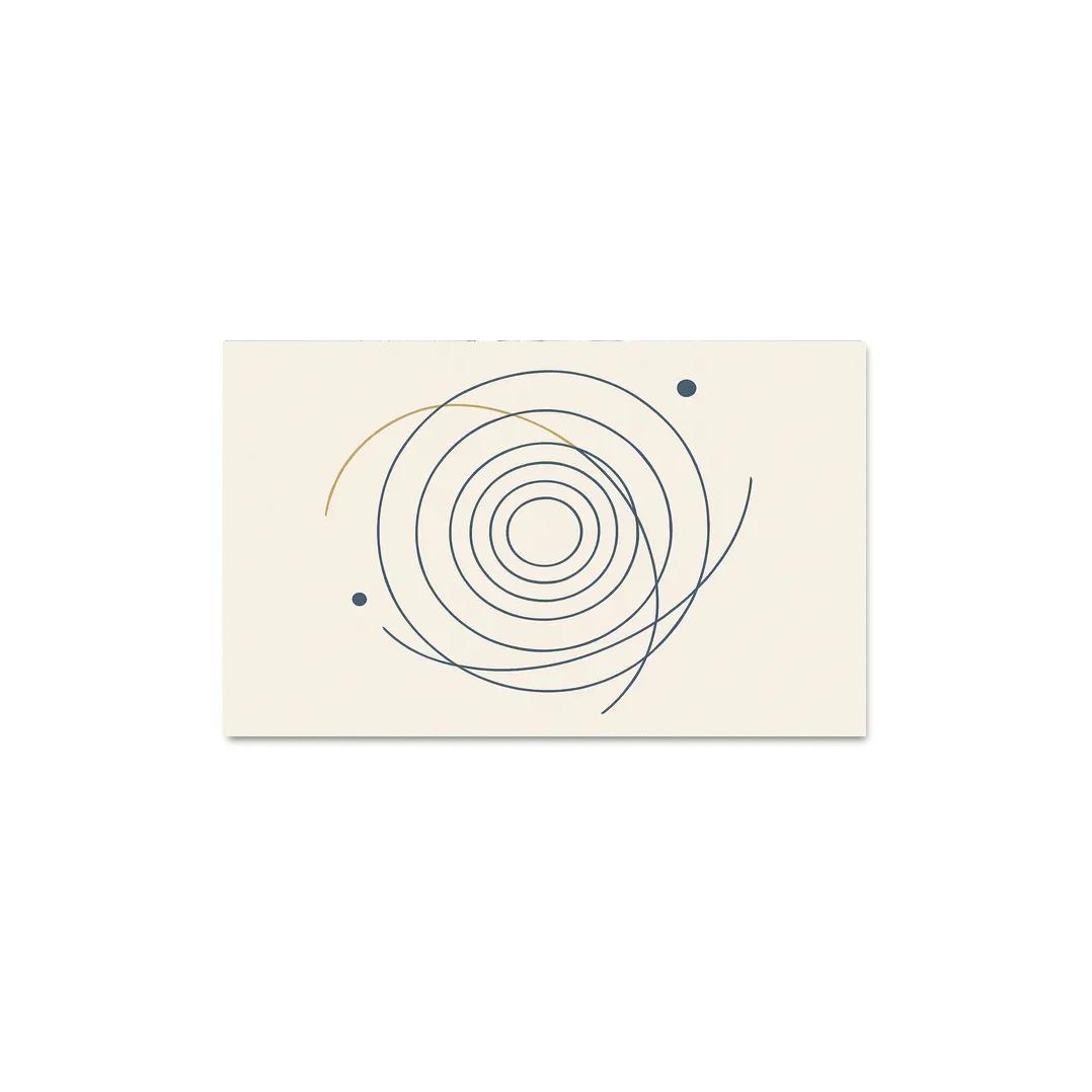 Echo Geometry custom paintings frame