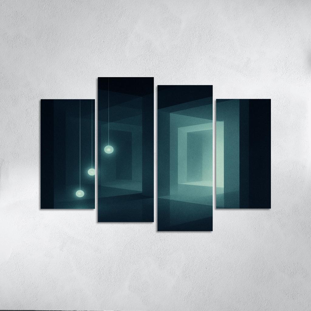 Interior Of Resonant Silence one-piece frames