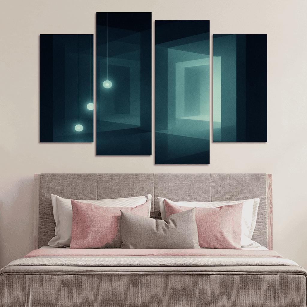 Interior Of Resonant Silence one-piece frames