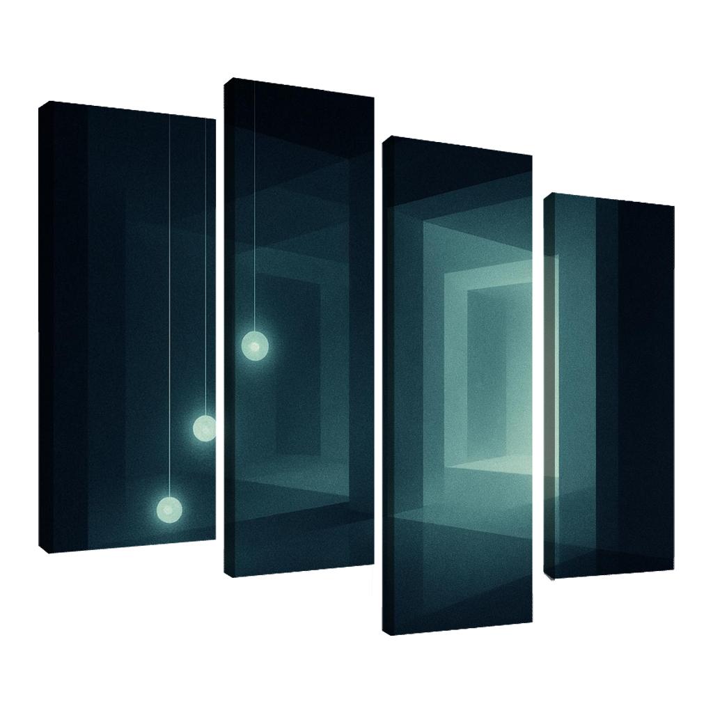 Interior Of Resonant Silence one-piece frames
