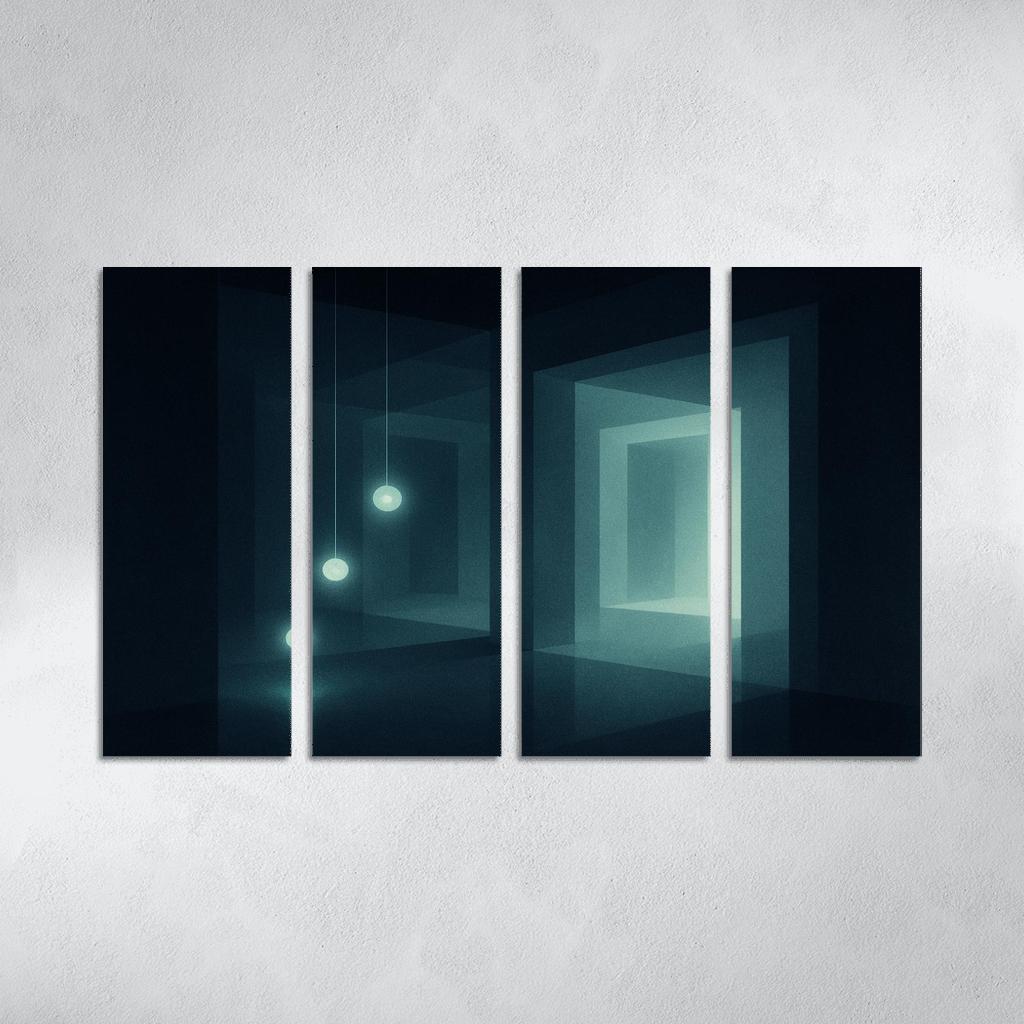 Interior Of Resonant Silence one-piece frames