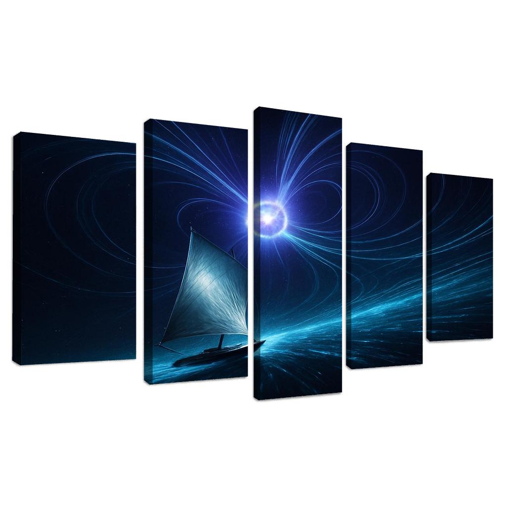 Voyage Of The Magnetar Wind Sailor wall art