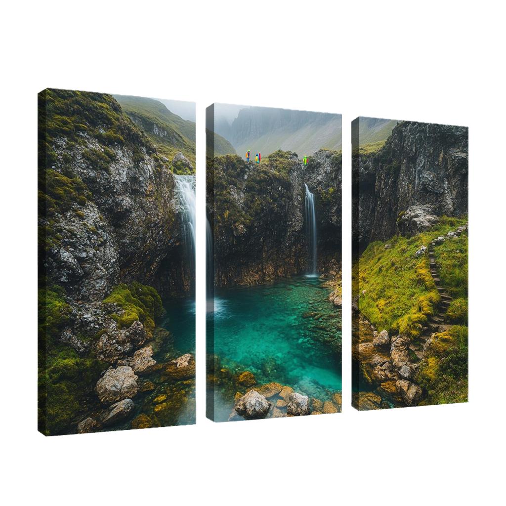 Fairy Pools Isle Of Skye canvas paintings frame