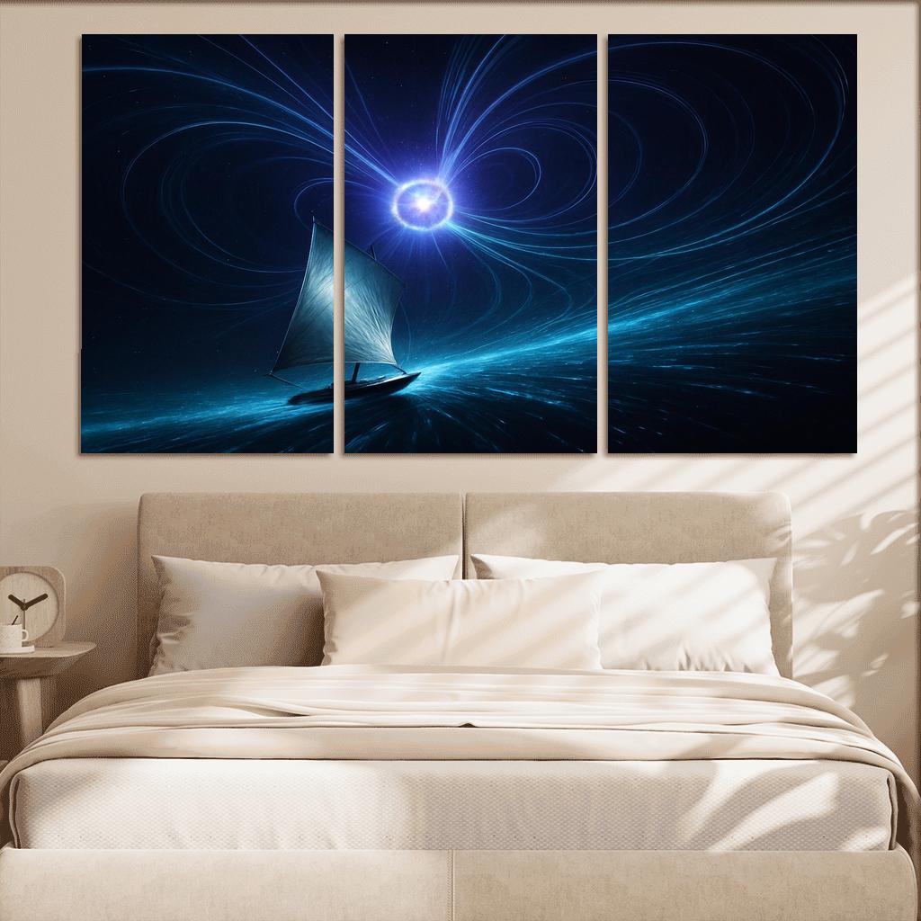 Voyage Of The Magnetar Wind Sailor wall art