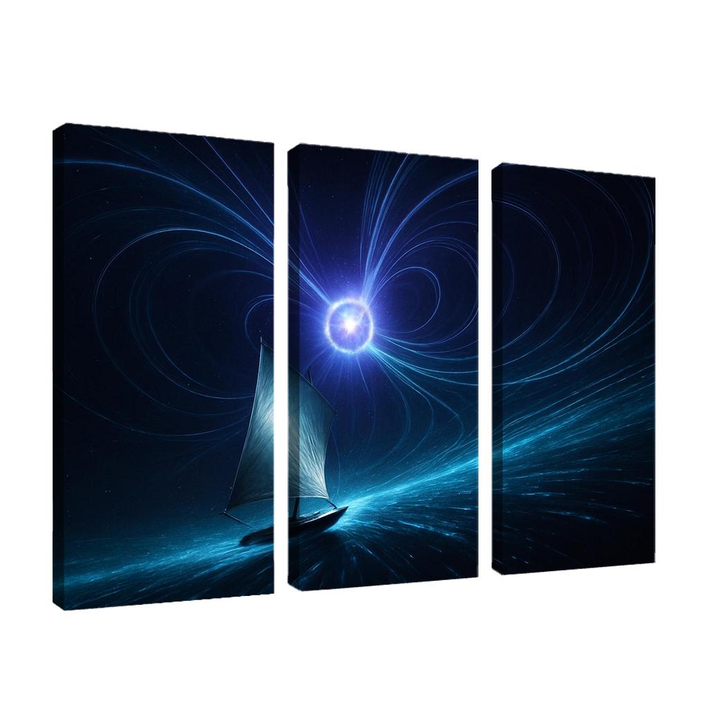 Voyage Of The Magnetar Wind Sailor wall art