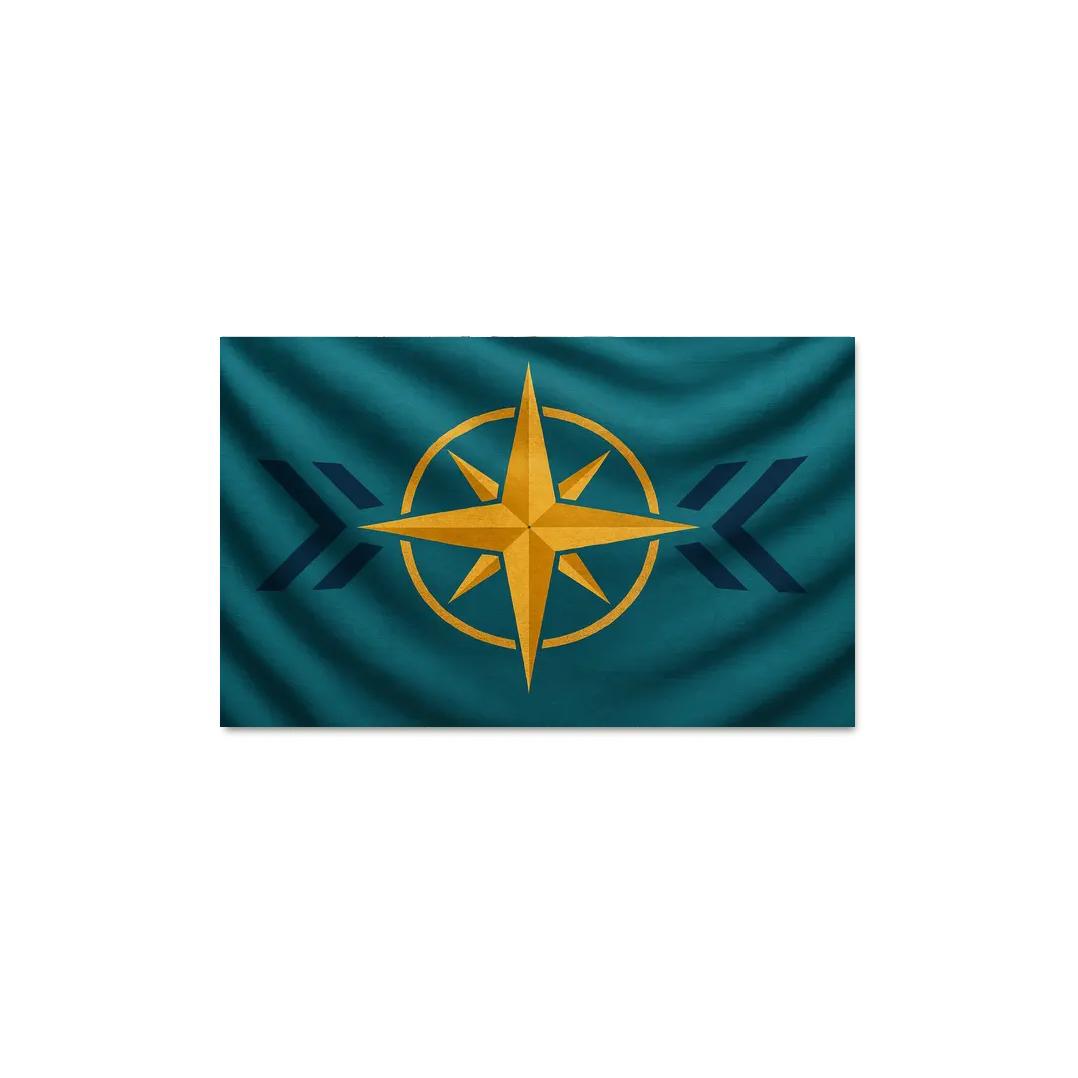 Banner Of The Rising Compass wall art