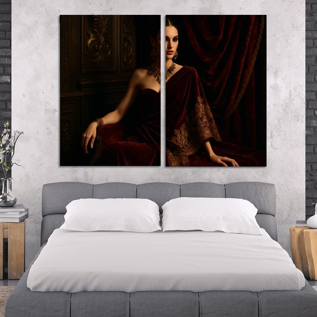 Velvet Neo Baroque Evening home decor