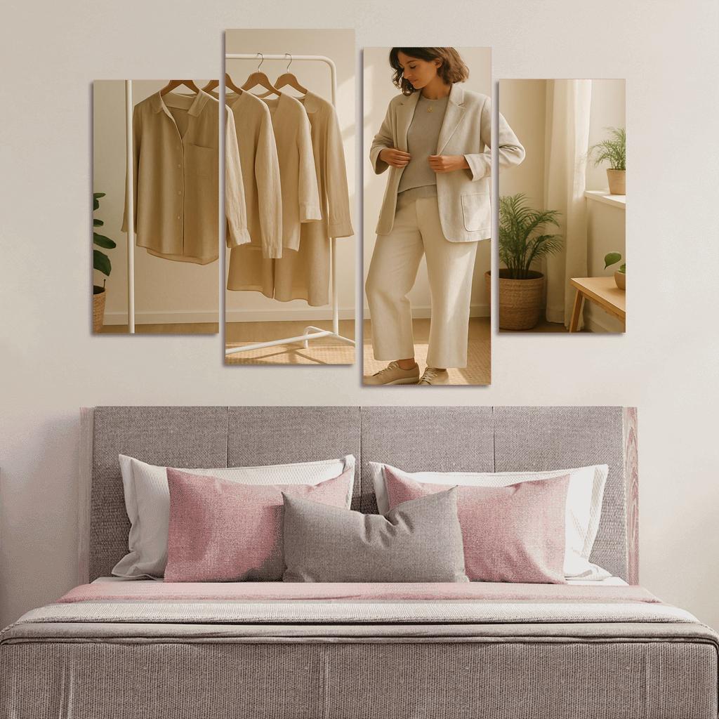 Solar Minimalist Capsule custom paintings frame