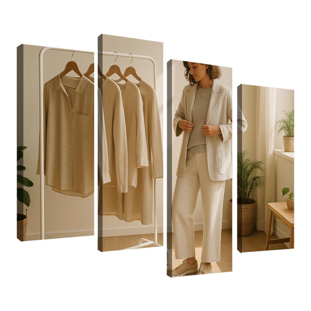 Solar Minimalist Capsule custom paintings frame