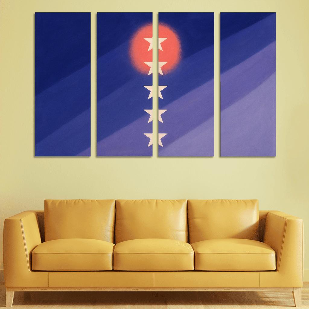 Aurora Union Standard abstract paintings frame