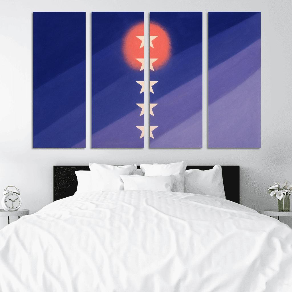 Aurora Union Standard abstract paintings frame