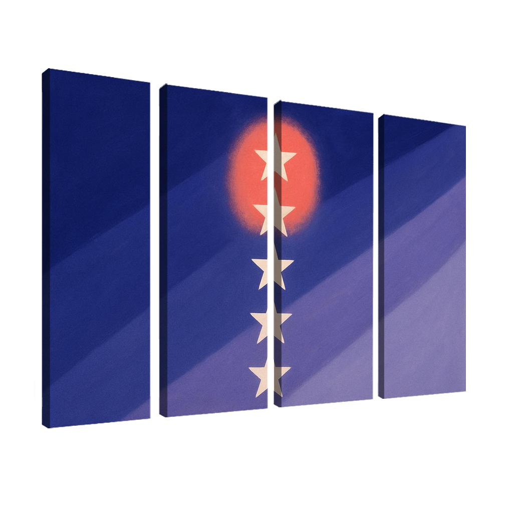 Aurora Union Standard abstract paintings frame