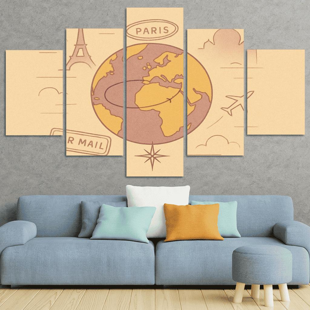 Passport Of Horizons premium artwork frames