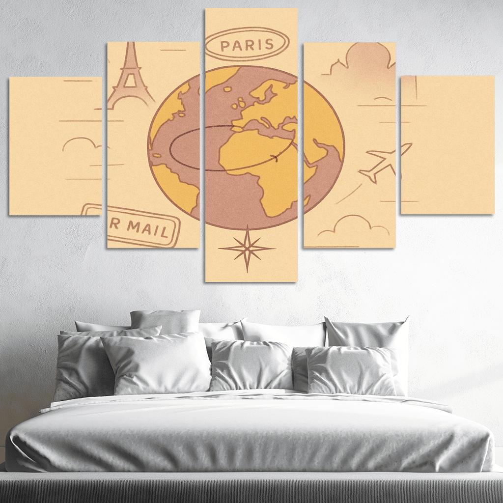 Passport Of Horizons premium artwork frames