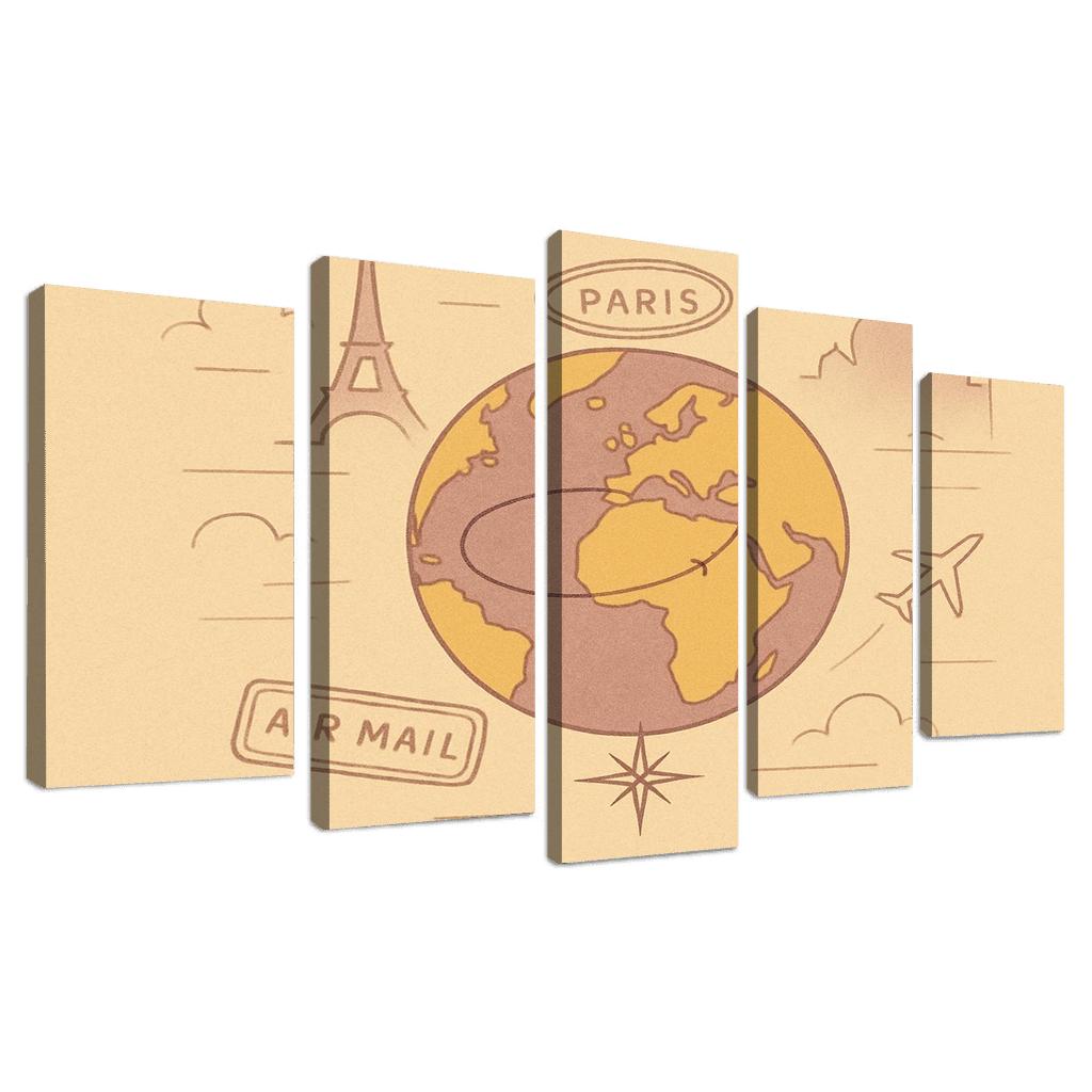 Passport Of Horizons premium artwork frames