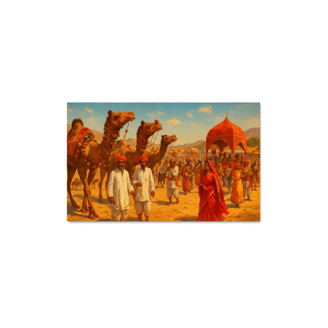 Pushkar Camel Fair India art trends
