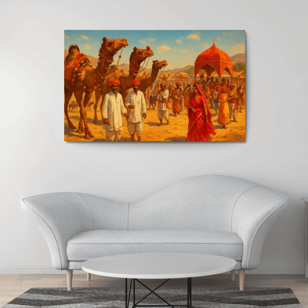 Pushkar Camel Fair India art trends