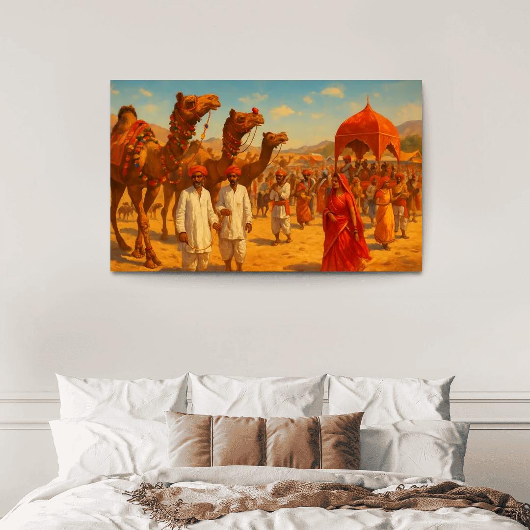 Pushkar Camel Fair India art trends