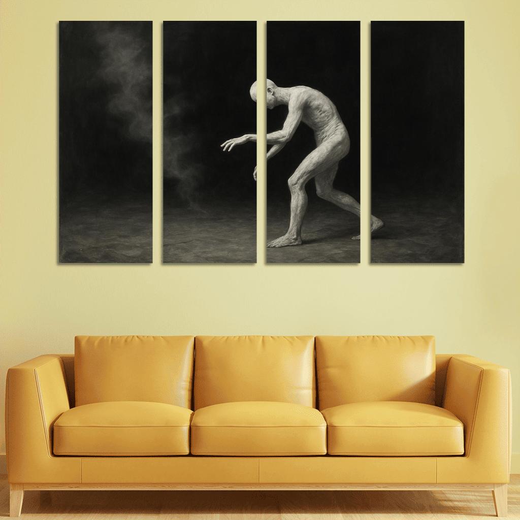 Butoh Shadow Ceremony wall art