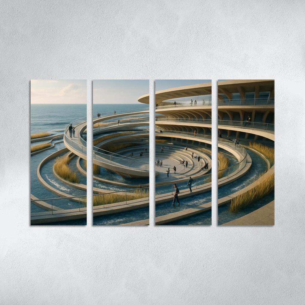 Tidal Spiral Forum decor