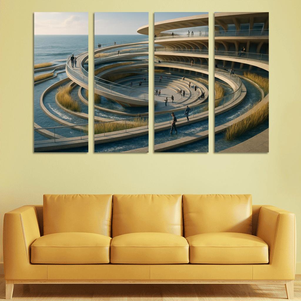 Tidal Spiral Forum decor
