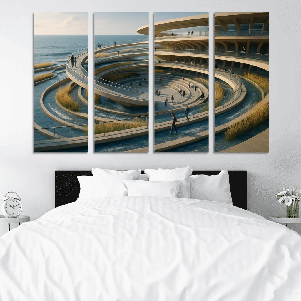 Tidal Spiral Forum decor