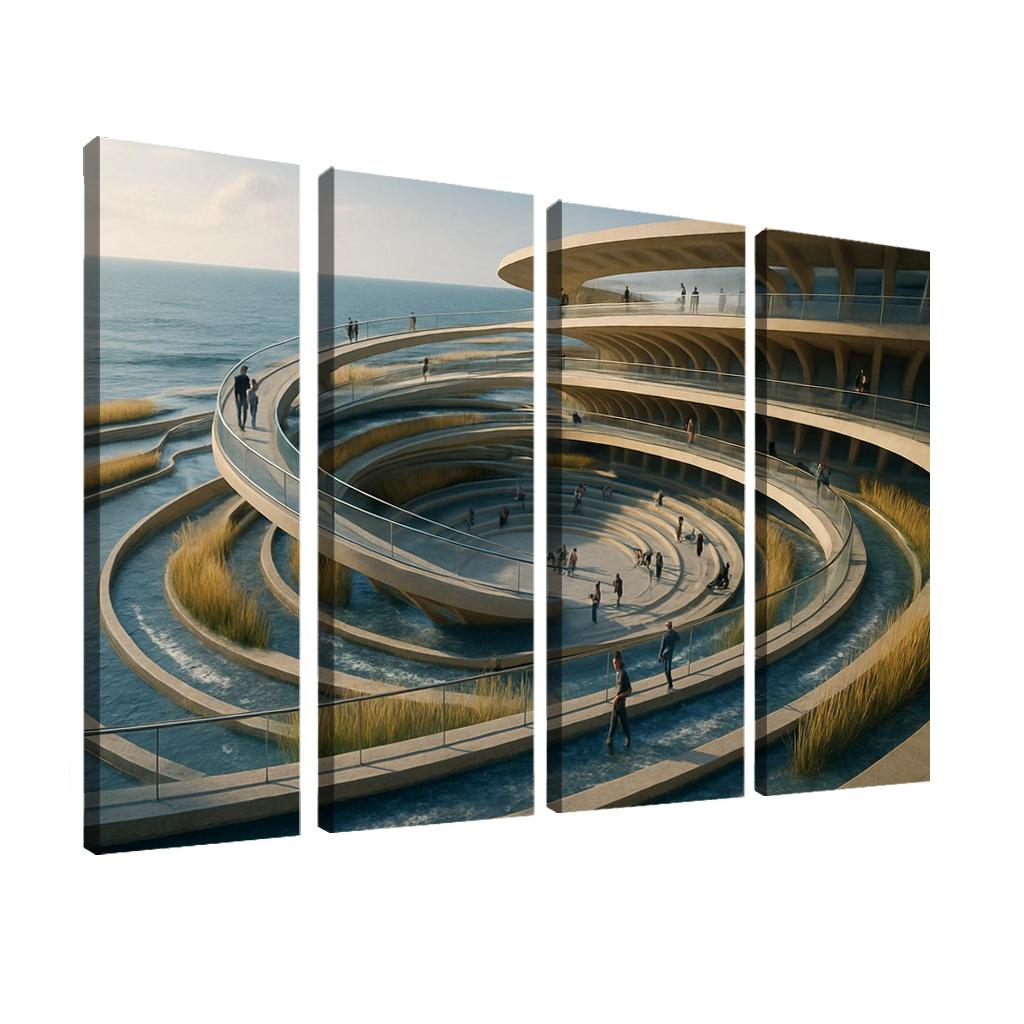 Tidal Spiral Forum decor